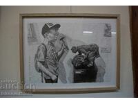 Pencil/paper drawings Anton Terziev