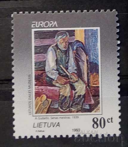 Lituania 1993 Europa CEPT Artă/Tablouri MNH