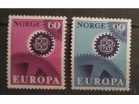 Norvegia 1967 Europa CEPT MNH