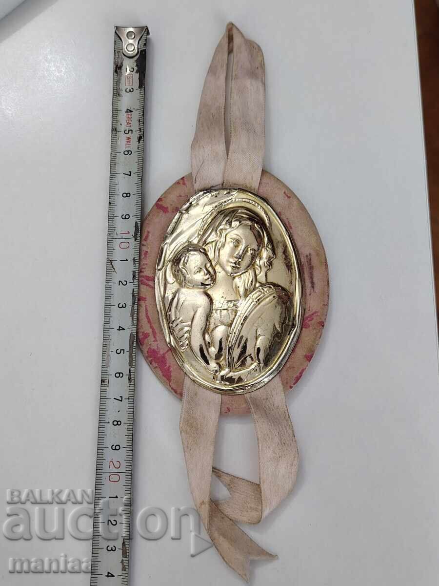 Auction  Silver Holy Virgin Mary 925 purity