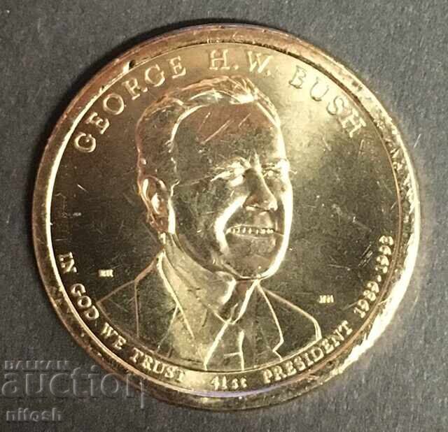 2020 - SUA - 1$ - George Bush cu preț € 6.00 | 11.74 BGN