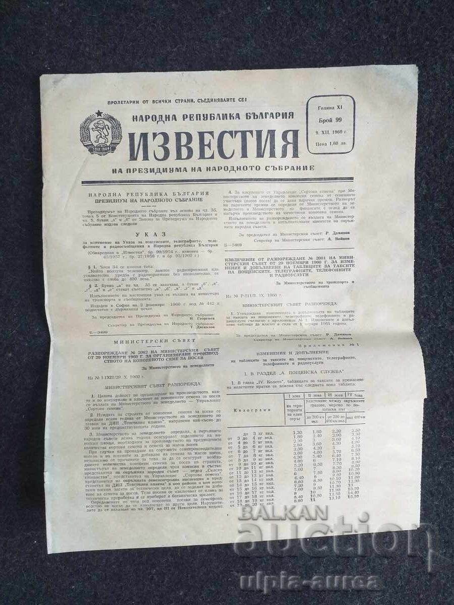 1960 IZVESTIA 1960 IZVESTIA