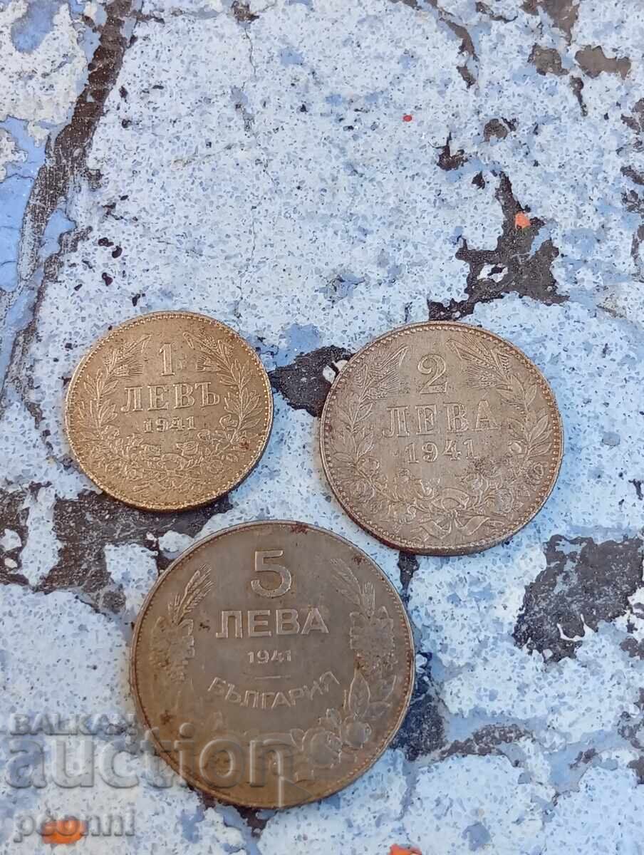 Licitație 1, 2, 5 leva 1941