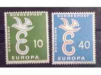 Germania 1958 Europa CEPT Păsări MNH