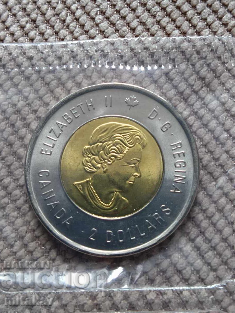 2 dolari 2015, Canada cu preț € 3.20 | 6.26 BGN 2 dolari 2015, Canada cu preț € 3.20 | 6.26 BGN