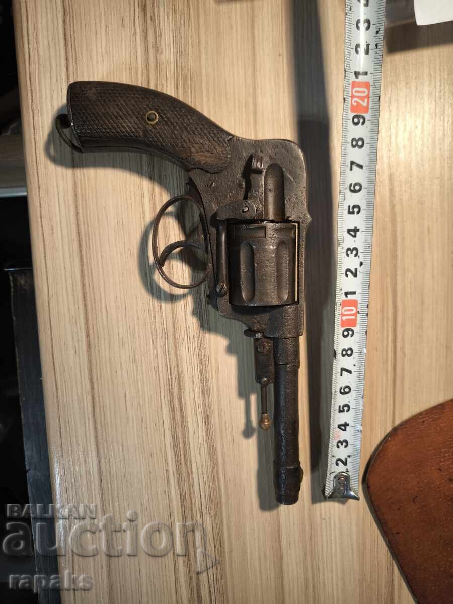 Revolver Nagant. Armă de colecție, pușcă, pistol - 5