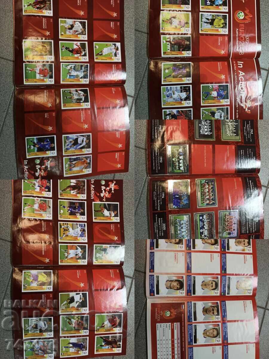 Album - FOOTBALL UEFA EURO 2008, a total of 330 stickers are pasted - 7