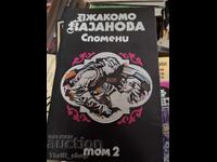 Giacomo Casanova Memoirs Volume 2