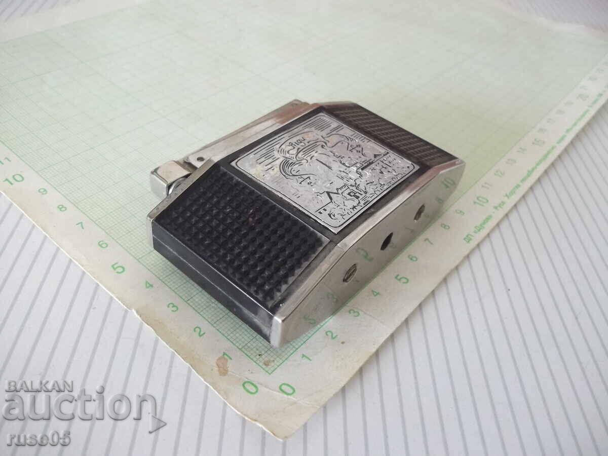 Delivery of "Rigu" lighter, vintage Soviet petrol lighter from the socialist era