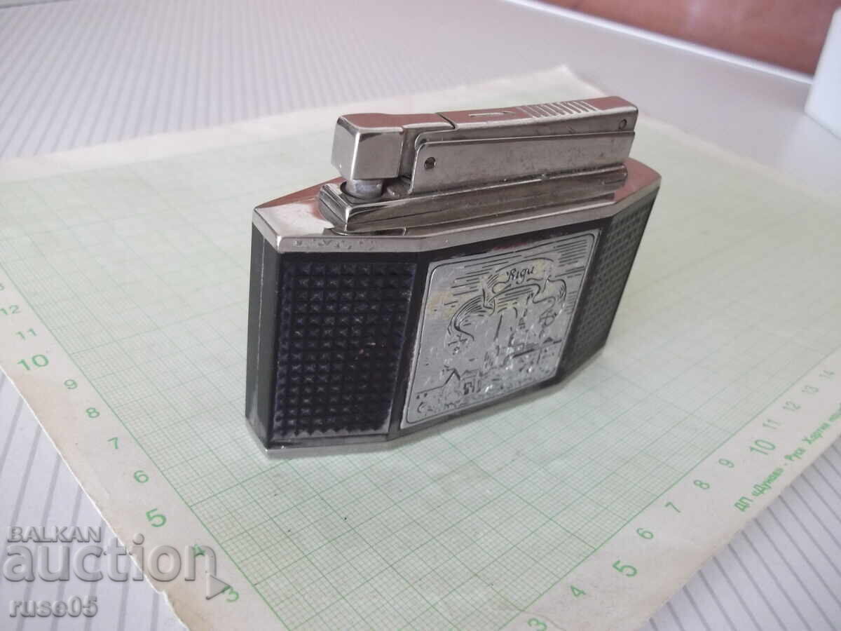 "Rigu" lighter, vintage Soviet petrol lighter from the socialist era - 5