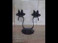 Социалистически свещник от ковано желязо