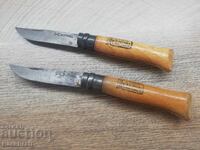 2 bucăți bricege, Cuțit Opinel, OPINEL Nr. 7 și Nr. 8 VIROBLOC BREVETE