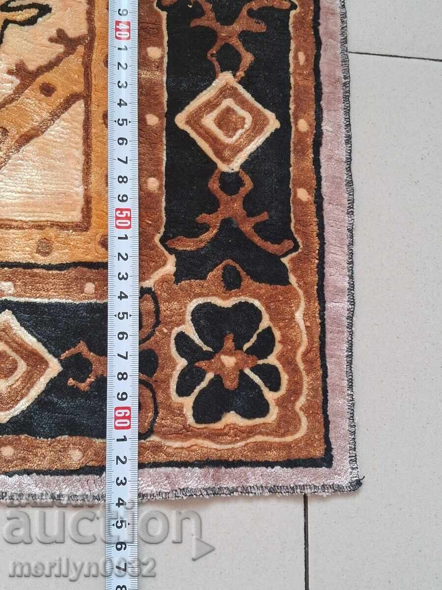 Licitație Covor vechi de perete de pluș, covor, panou, poză covor