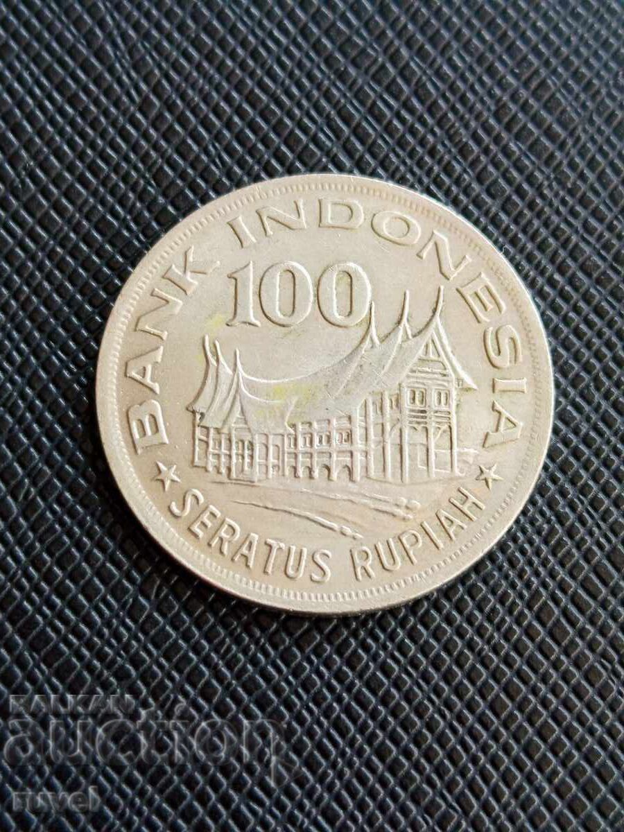 Indonezia 100 rupii, 1978