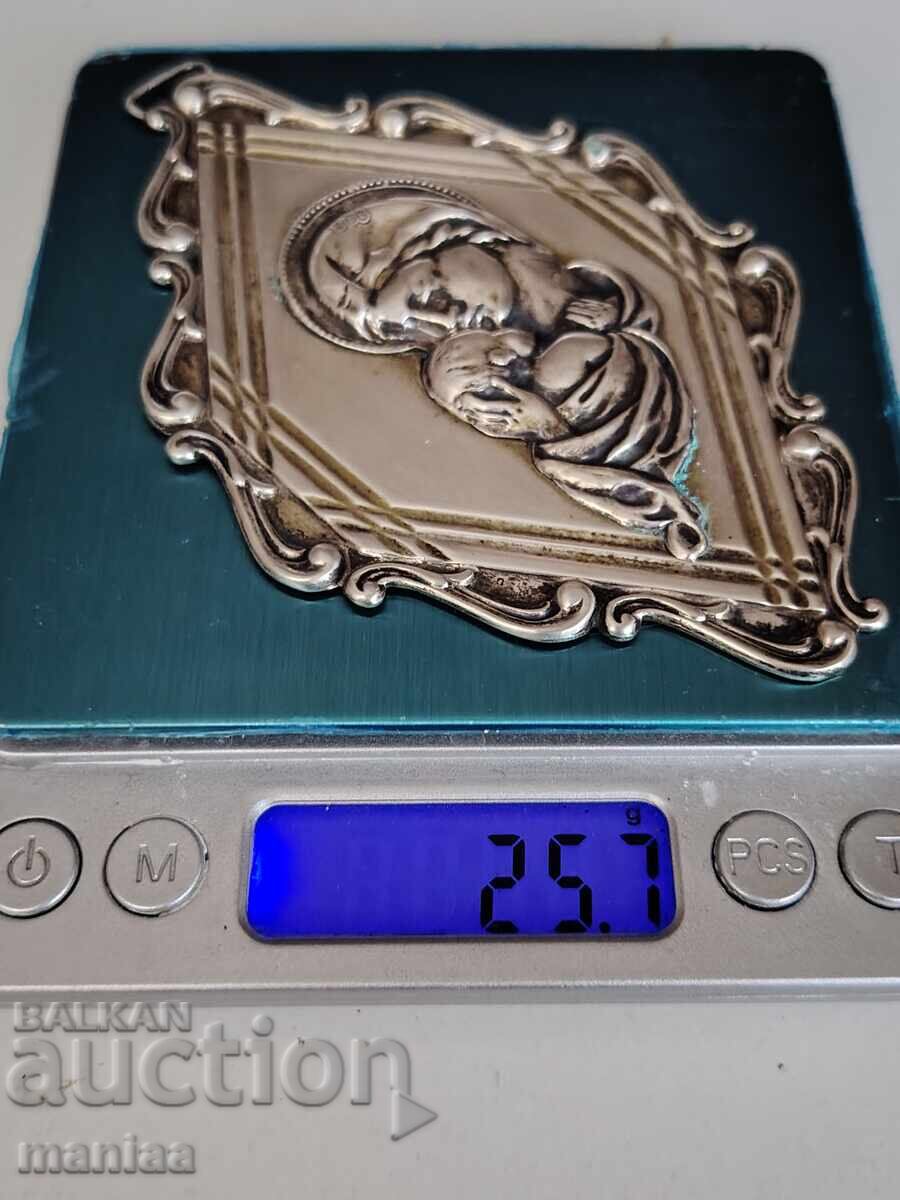 Beautiful hallmarked silver Virgin Mary - 5 Beautiful hallmarked silver Virgin Mary - 5
