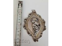 Beautiful hallmarked silver Virgin Mary