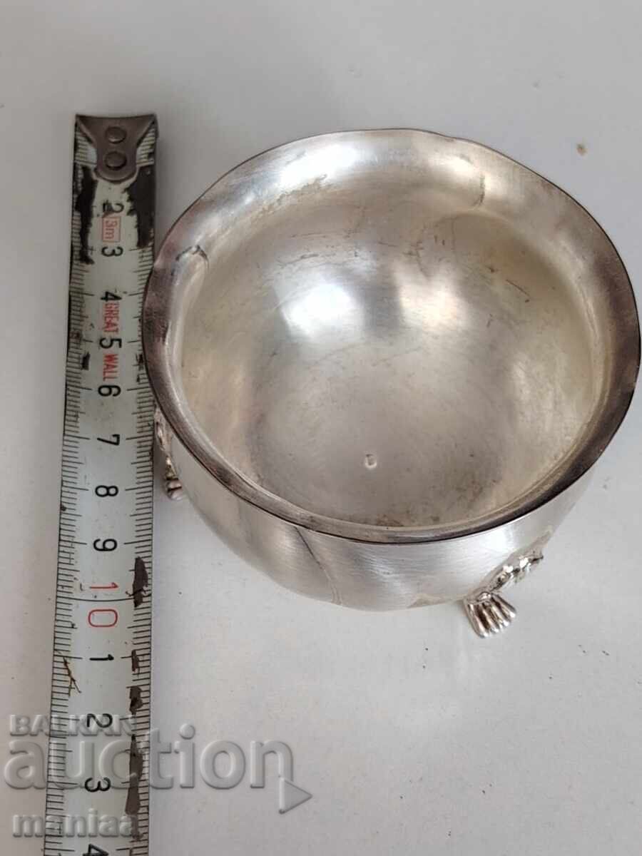 Beautiful silver marked bowl - 5