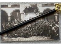 Vintage photo Soldiers Military Bulgaria