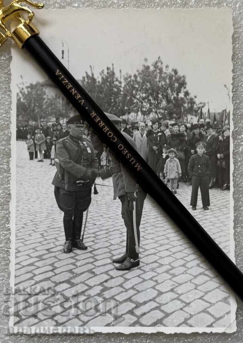 fotografie veche soldați militari Bulgaria
