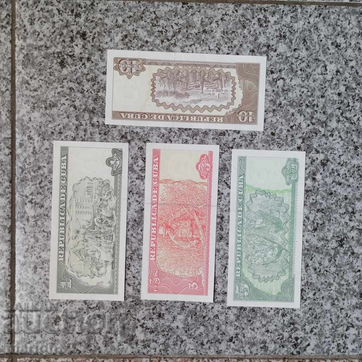 Auction  Cuba banknotes - all for €10