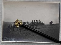 fotografie veche soldați militari Bulgaria Primul Război Mondial