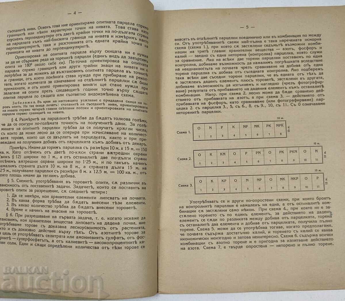 Παράδοση 1930 ΟΔΗΓΙΕΣ ΓΙΑ ΤΗ ΔΙΕΞΑΓΩΓΗ ΠΕΙΡΑΜΑΤΩΝ ΛΙΠΑΣΜΑΤΩΝ ΣΤΟ ΠΕΔΙΟ