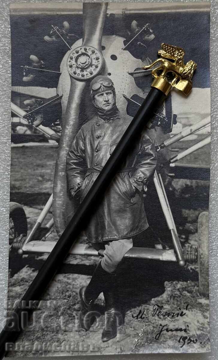 fotografie veche soldați aviatori militari