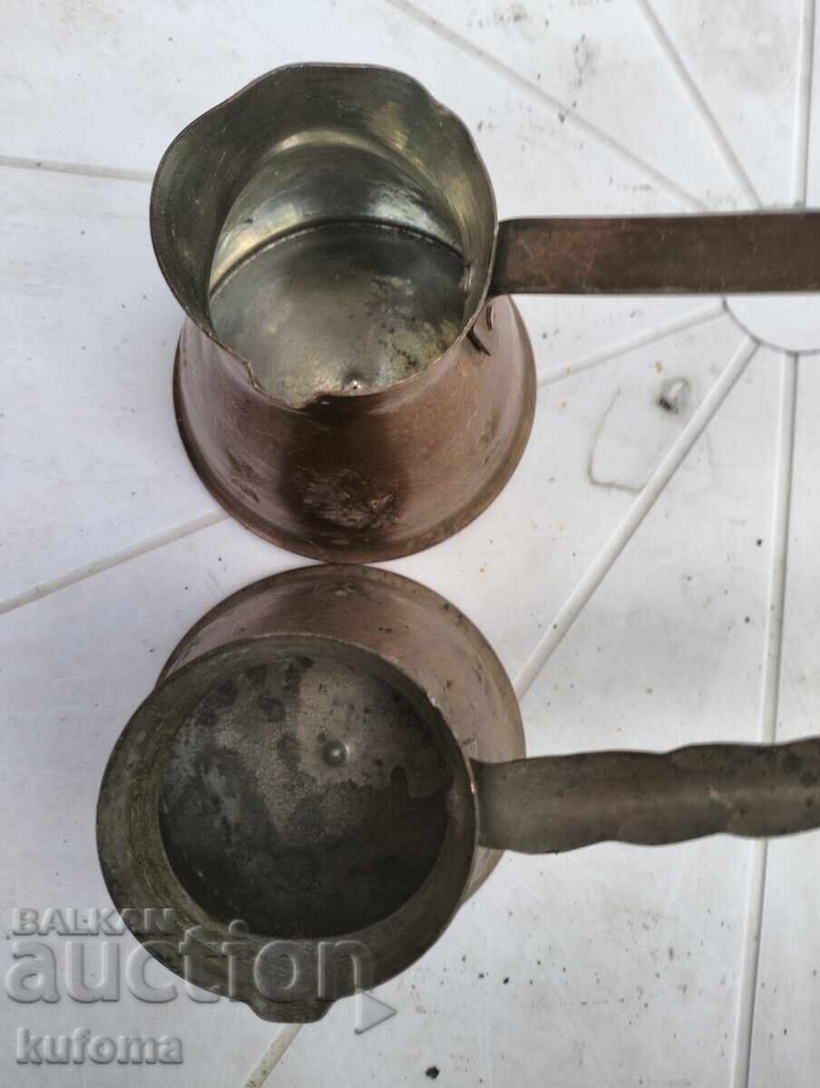 Ibricuri din cupru, 2 bucăți - 5 Ibricuri din cupru, 2 bucăți - 5