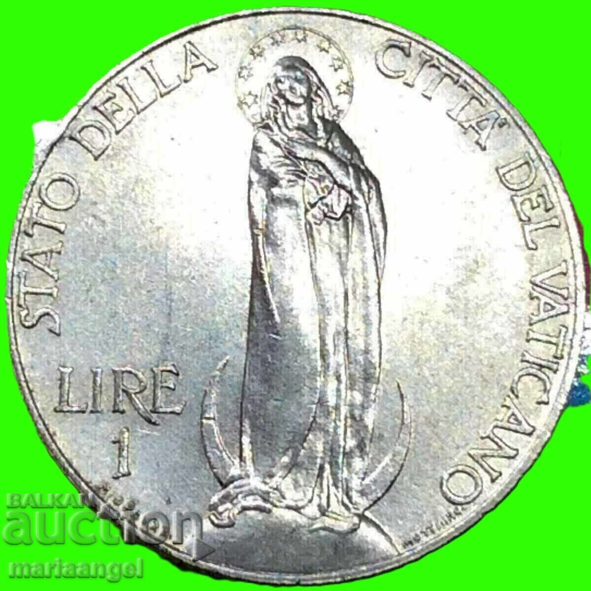 1 Lira 1931 Vatican 1 Lira 1931 Vatican
