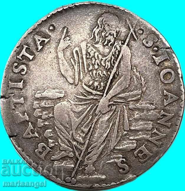 Teston Cosimo di Medici Florența Italia Ioan Botezătorul - 7