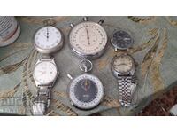 Mechanical watches and Chronometers 6 pieces