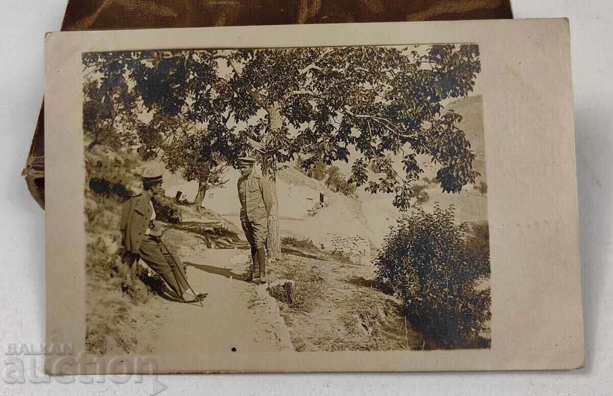 1918 MILITARĂ NEAGRĂ FOTOGRAFIE MILITARĂ PRIMUL RĂZBOI MONDIAL