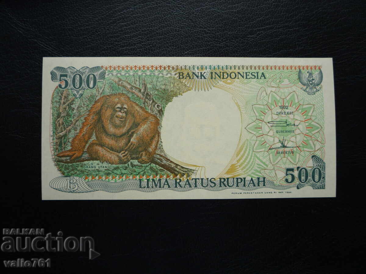 ИНДОНЕЗИЯ 500 РУПИИ  1992    НОВА  UNC