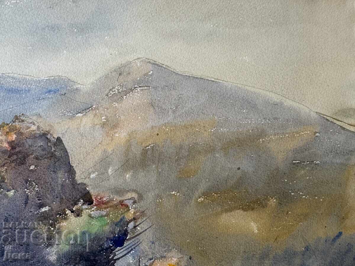 Acuarelă arh. Gheorghi Stoilov 1981 - 5