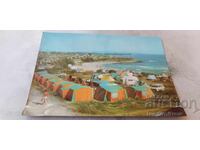 Carte poștală Miciurin Camping Iug 1980