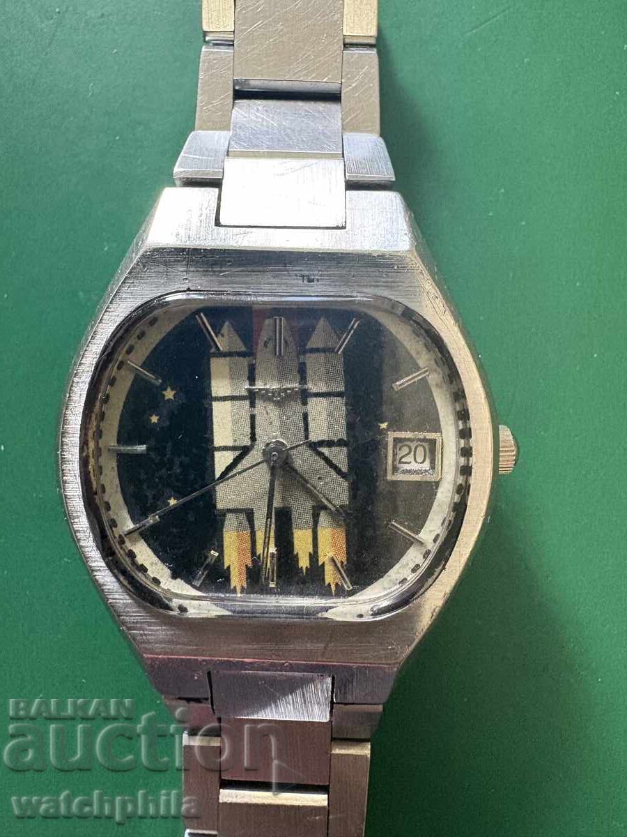 Longines Automatic Men's watch, painted dial. Rare with price € 1.00 | 1.96 BGN