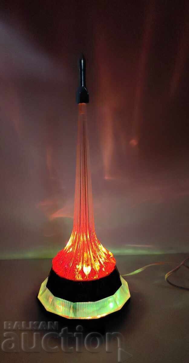 Auction LUXURIOUS SOVIET LAMP 40-CENTIMETER COSMOS ROCKET USSR Auction LUXURIOUS SOVIET LAMP 40-CENTIMETER COSMOS ROCKET USSR