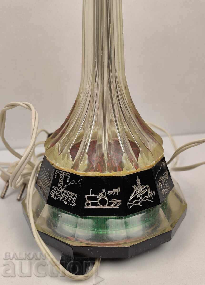LUXURIOUS SOVIET LAMP 40-CENTIMETER COSMOS ROCKET USSR - 5 LUXURIOUS SOVIET LAMP 40-CENTIMETER COSMOS ROCKET USSR - 5