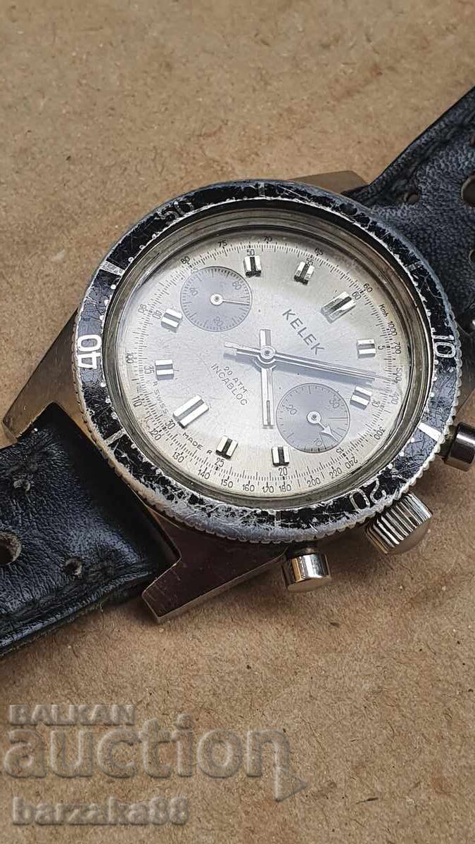 Δημοπρασία Ανδρικό ρολόι Kelek Chronograph