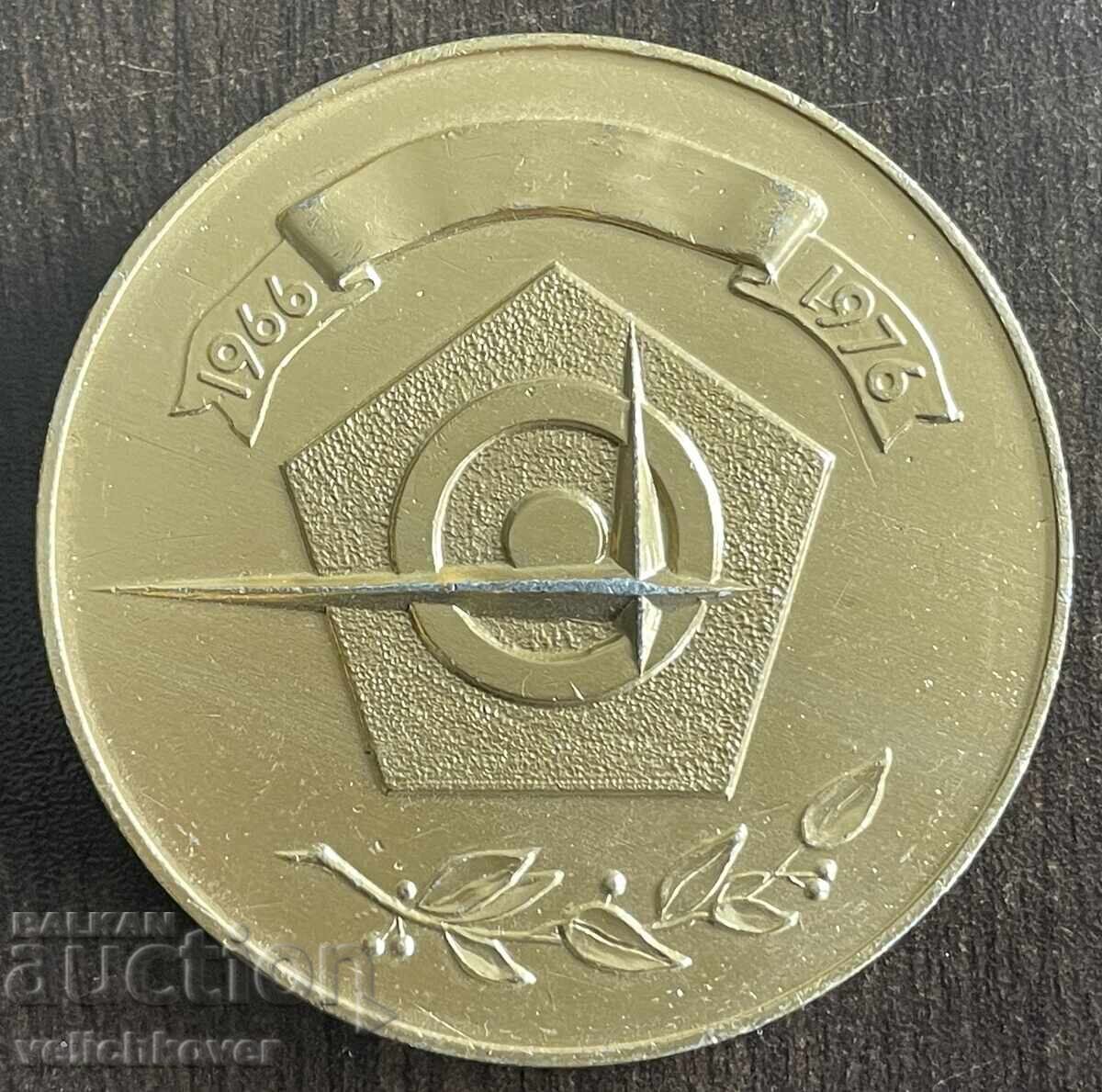 43544 URSS plachetă 10g. Institutul de diamante sintetice Poltava