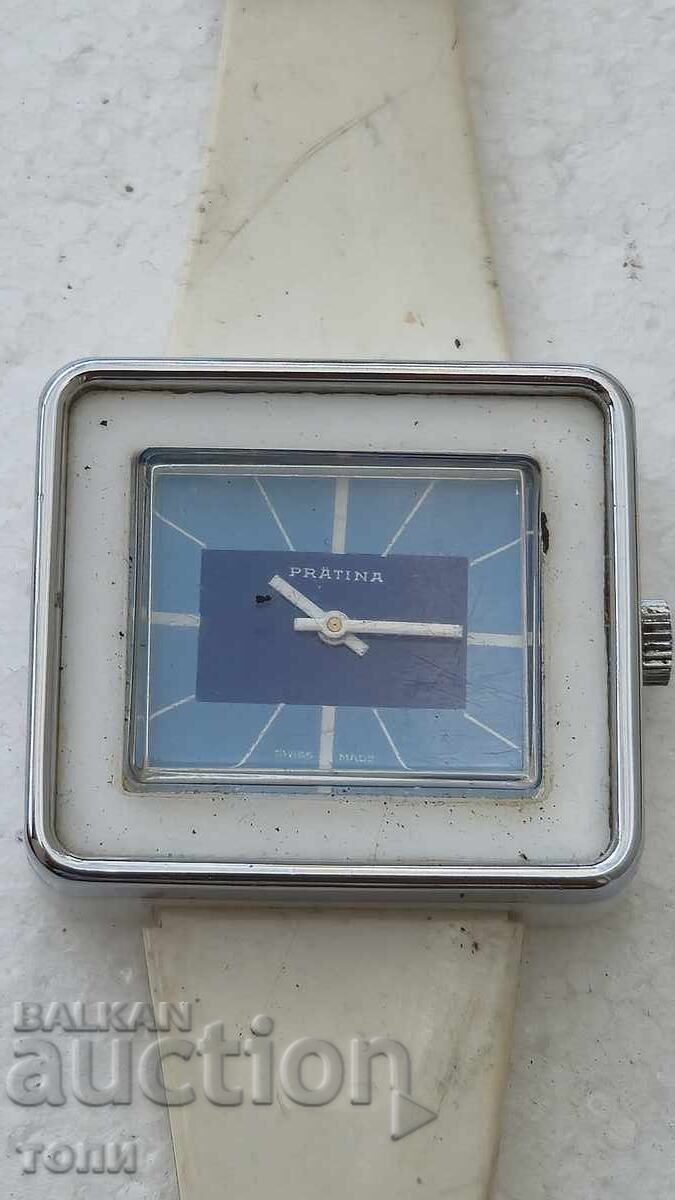 RARE SWISS MADE PRATINA DOESN'T WORK BZC!!!! with price € 0.01 | 0.02 BGN RARE SWISS MADE PRATINA DOESN'T WORK BZC!!!! with price € 0.01 | 0.02 BGN