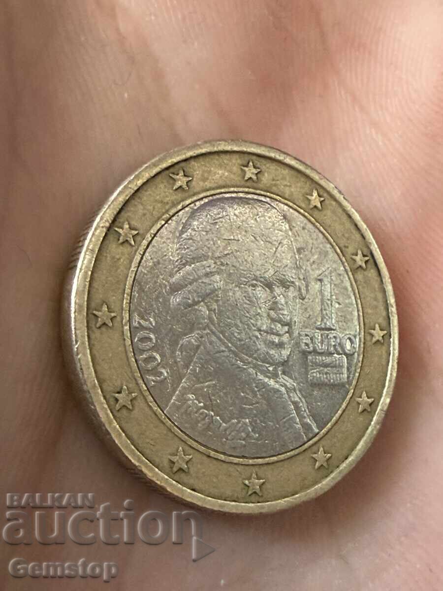 2 ευρώ 2002 Μότσαρτ Αυστρία με τιμή € 119.99 | 234.68 BGN 2 ευρώ 2002 Μότσαρτ Αυστρία με τιμή € 119.99 | 234.68 BGN