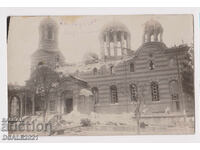 Sofia St. Nedelya Church after the bombing old photo 1925
