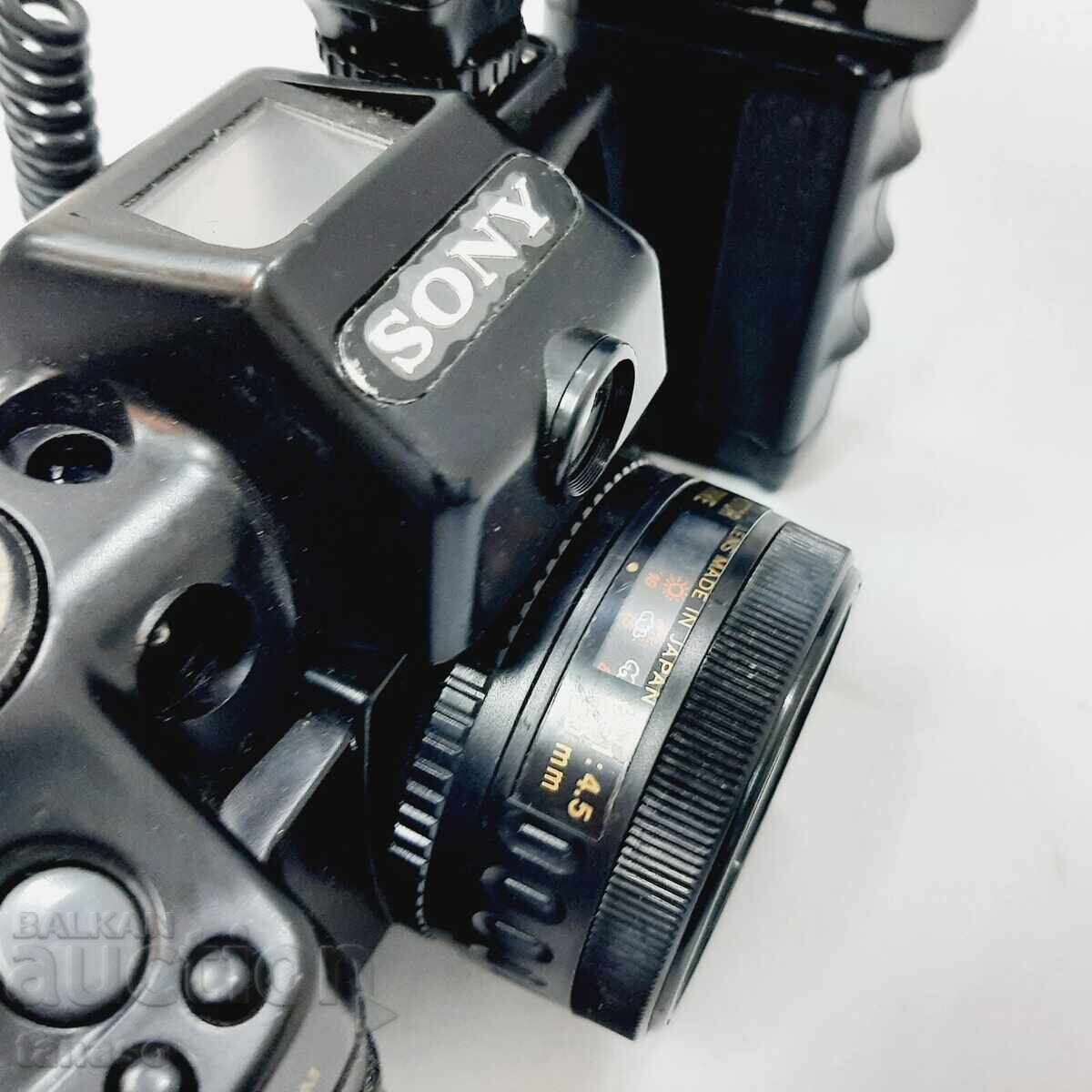 Licitație Aparat foto pe film Sony BIG Royal View 35 cu bliț extern Licitație Aparat foto pe film Sony BIG Royal View 35 cu bliț extern