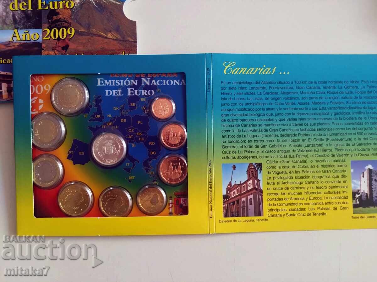 Доставка на Сет монети 2009 година, Испания