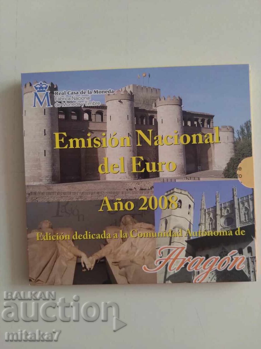 Σετ νομισμάτων 2008, Ισπανία Σετ νομισμάτων 2008, Ισπανία