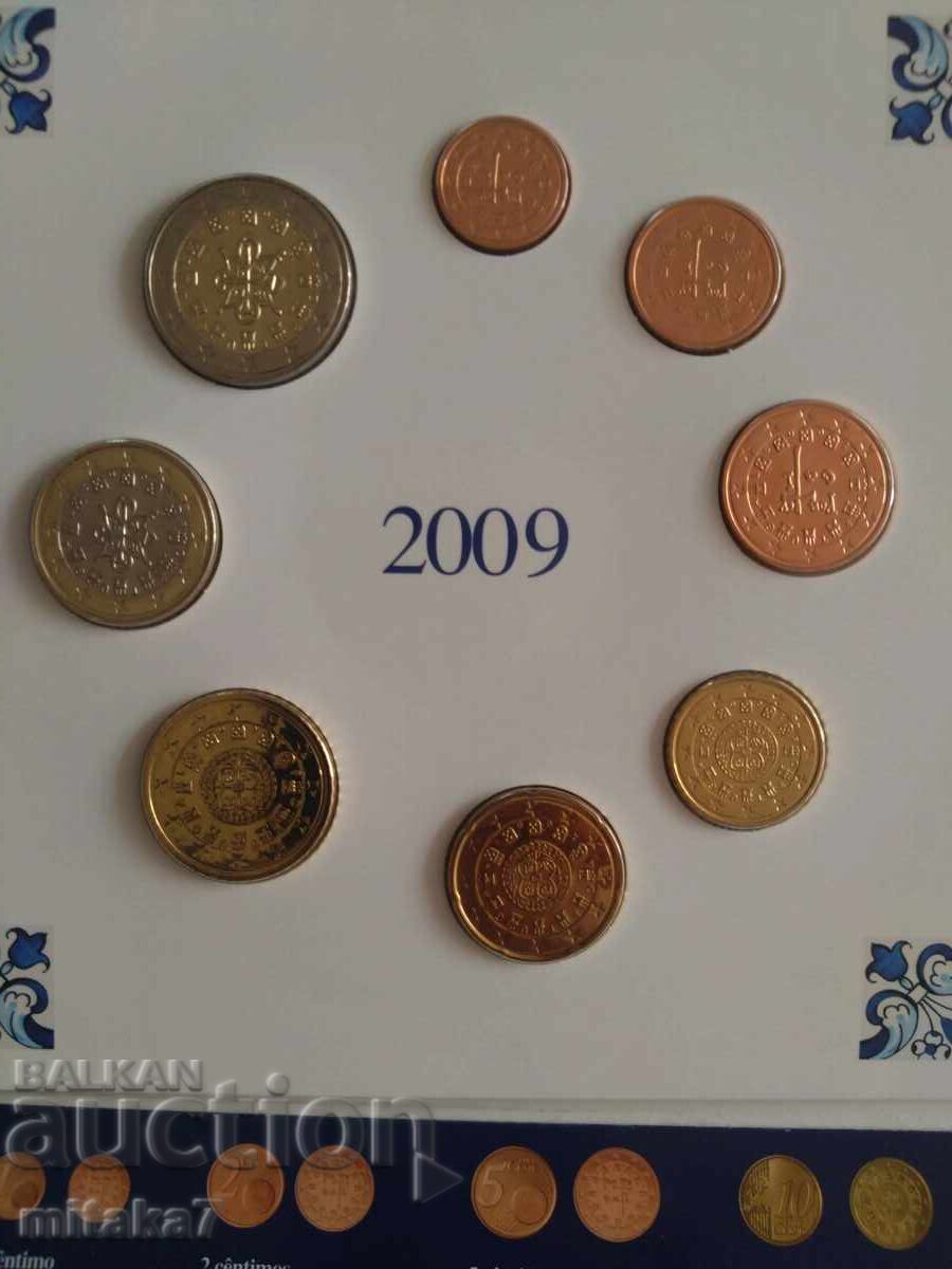 Аукцион Сет монети 2009 година, Португалия
