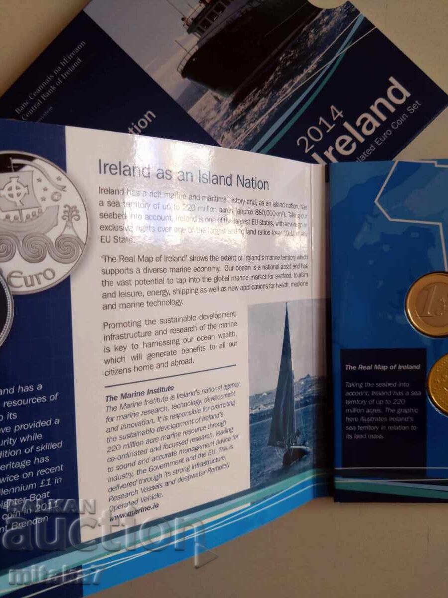 Auction  Coin set 2014, Ireland