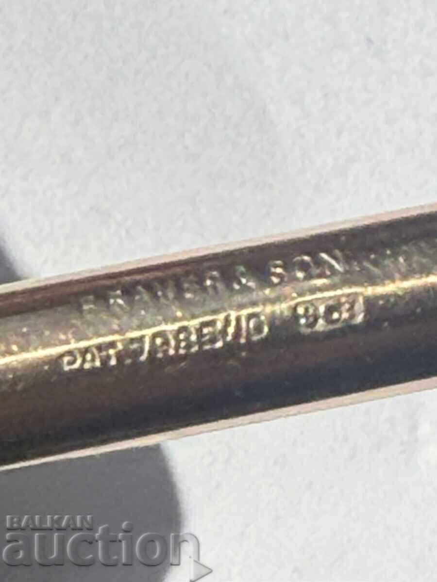 4 χρυσά μολύβια/στυλό Αγγλία 1930, 9k και 14k χρυσός - 5 4 χρυσά μολύβια/στυλό Αγγλία 1930, 9k και 14k χρυσός - 5