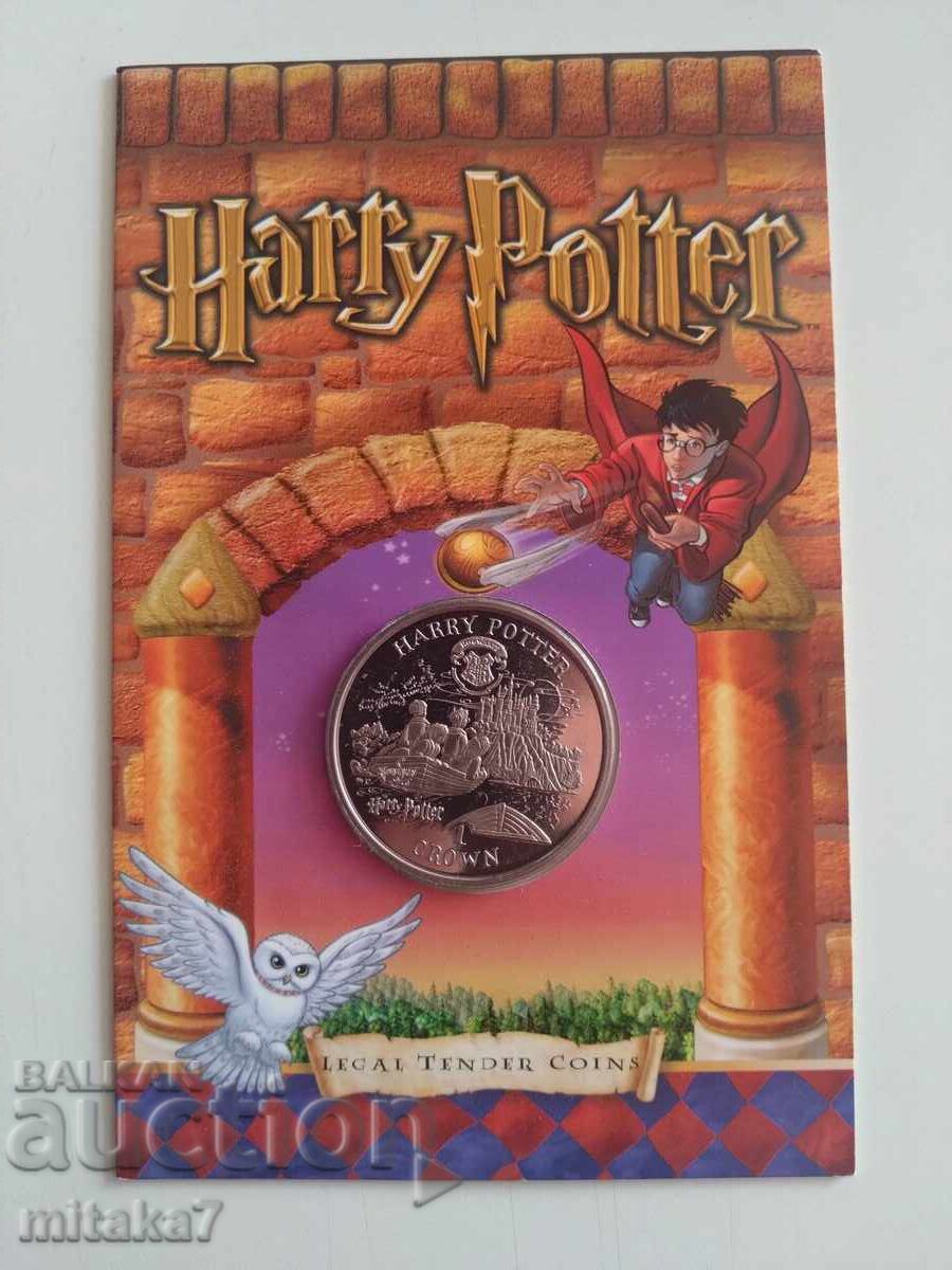 1 coroană 2001, Insula Man, Harry Potter